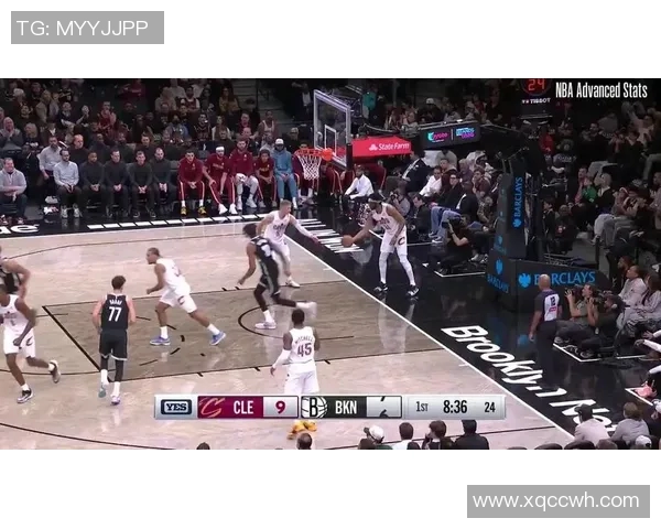 半场结束骑士VS篮网 比分63-51骑士领先